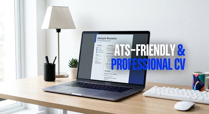 design and write a professional resume or cv