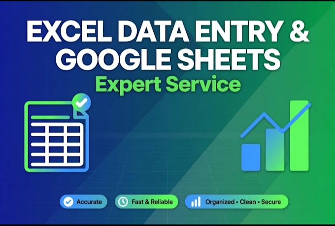do excel data entry,google sheets, typing,pdf to word expert