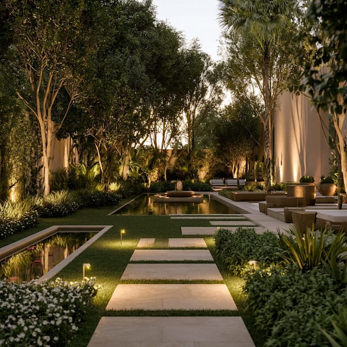 do landscape desig nsite plan ,and landscape design