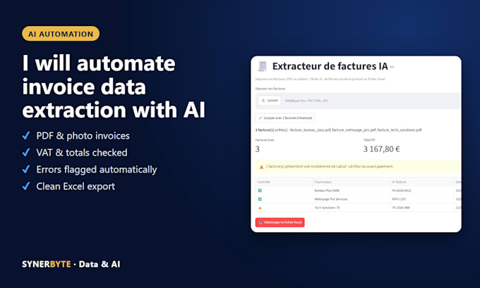 automate invoice and document data extraction with ai