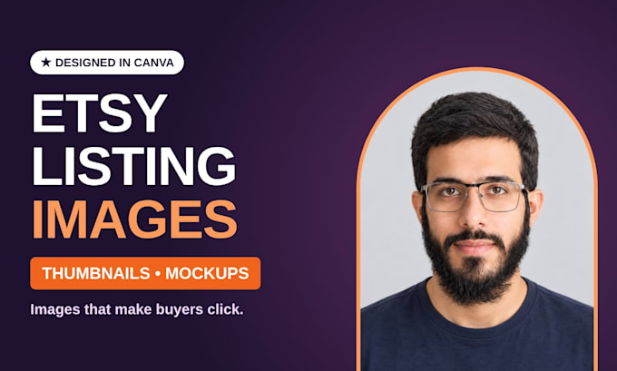 design etsy listing images, mockups and thumbnails in canva