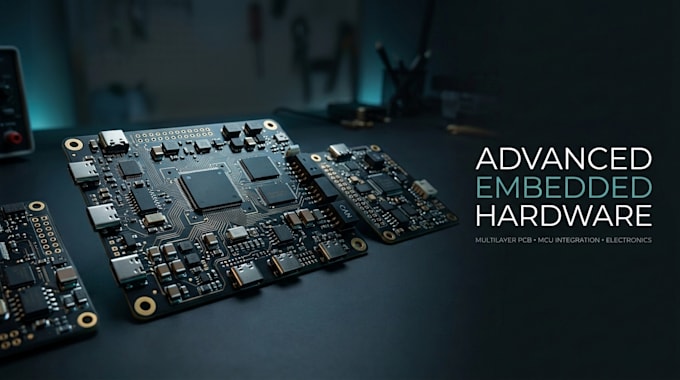 do complex embedded hardware with multilayer pcb routing and microcontroller int