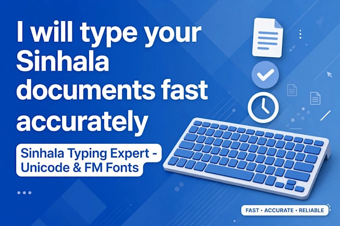 do fast sinhala and english typing,image to text,handwriting