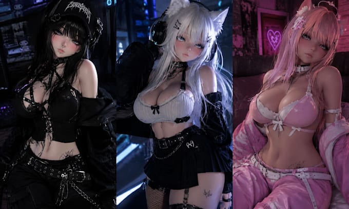create humanoid avatar vrchat vr character nsfw 3d models