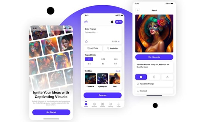 create ai voice assistant and speech app