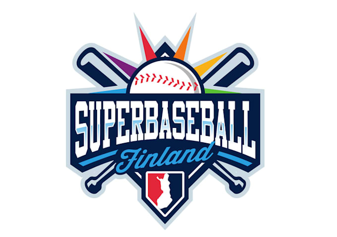 design unique super baseball logo