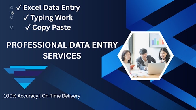 do fast data entry, typing work, and excel data entry