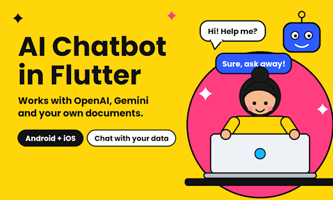 build an ai chatbot app in flutter with openai or gemini