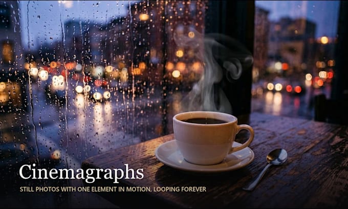 turn your photo into a seamless looping cinemagraph