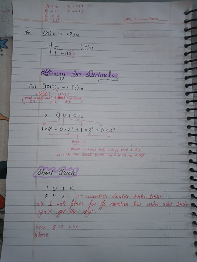 write neat handwritten notes, assignments, and project work for you