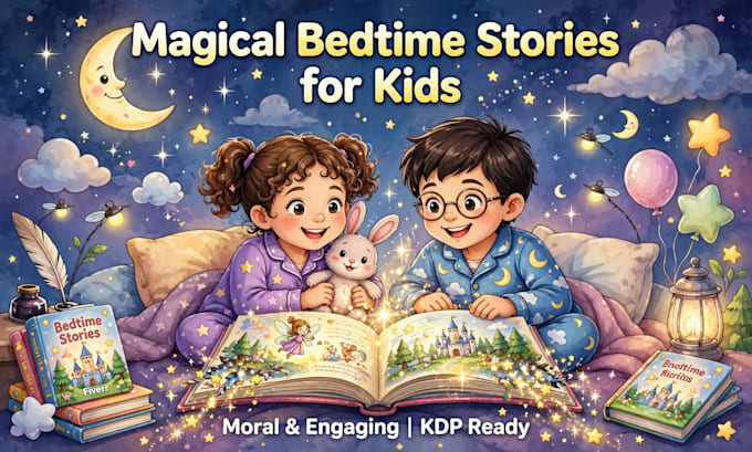 write magical and moral stories for kids