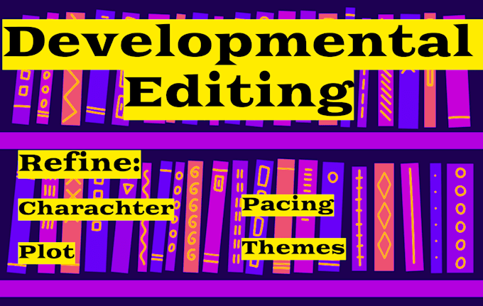 developmentally edit your novel