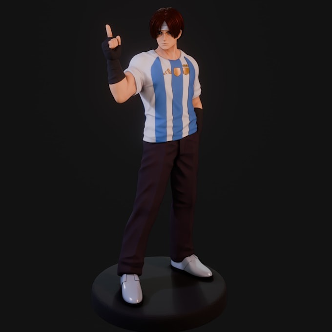 custom 3d character sclupt to print
