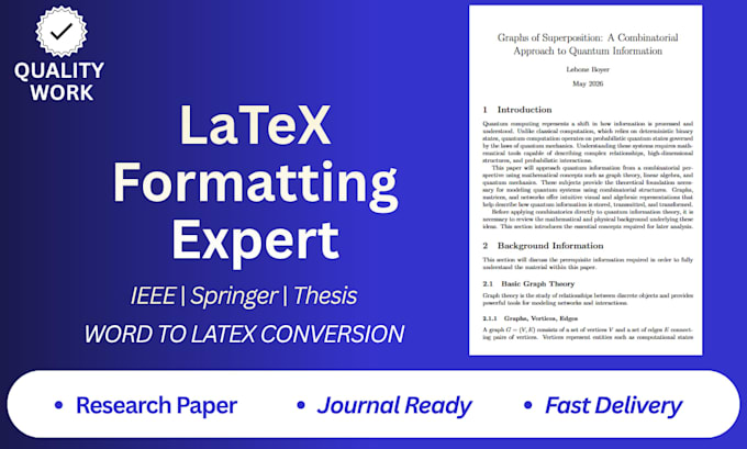 format, convert, or fix your documents in latex and overleaf