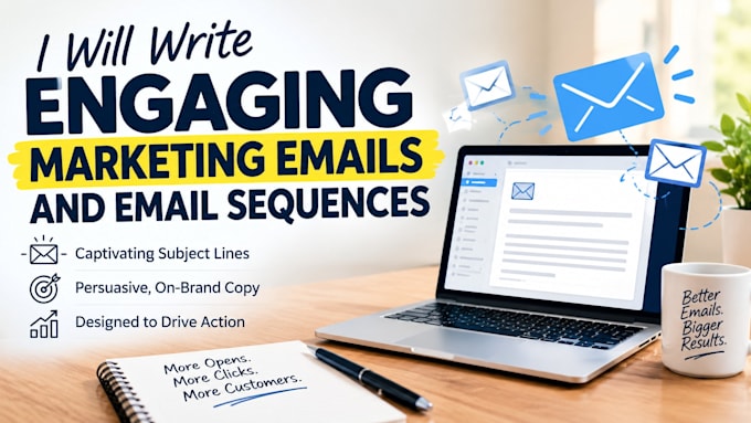 write engaging marketing emails and email sequences
