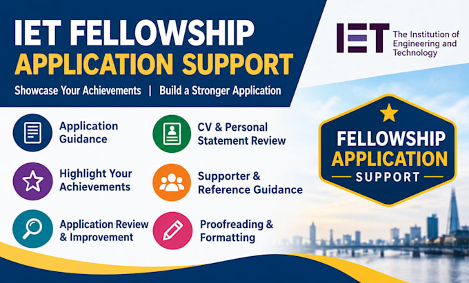 help secure ieee, bcs, and iet fellowships for eb 1a o1