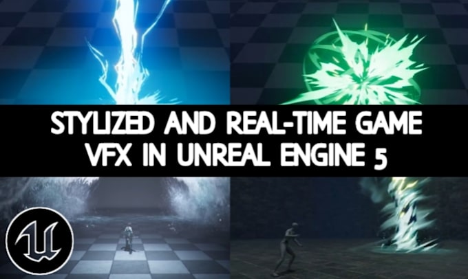 create realtime unreal vfx, visual effects, niagara particle system in ue5