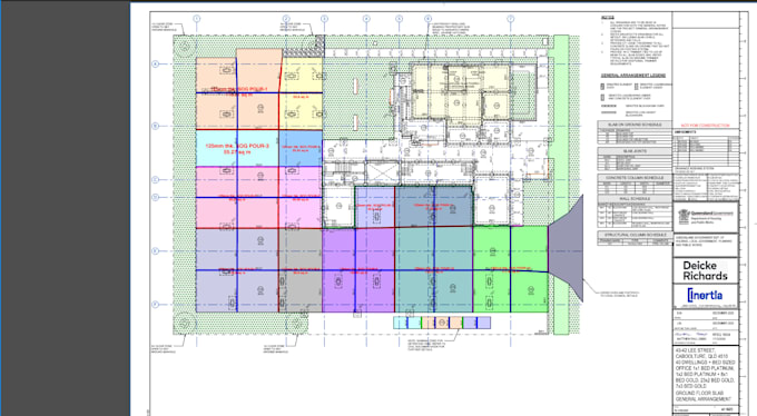provide site and structural concrete quantity takeoff and cost estimation