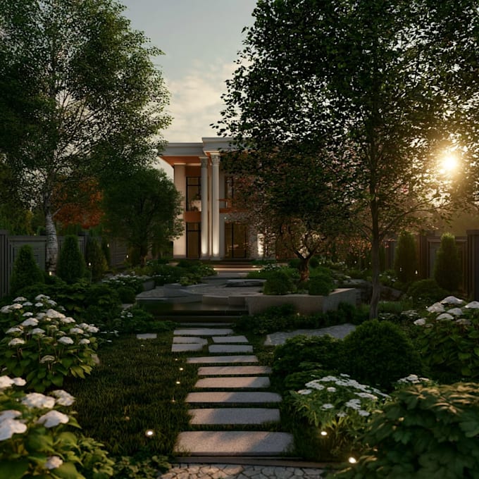 design your backyard, frontyard, pool, patio, and terrace