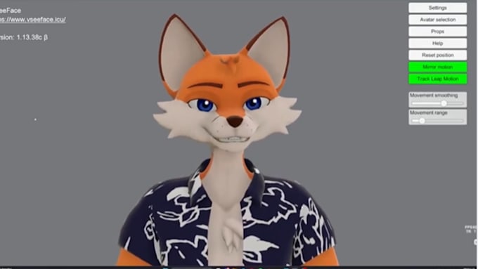 create 3d furry avatar vrchat avatar model sfw vseeface tracking vrm unity model