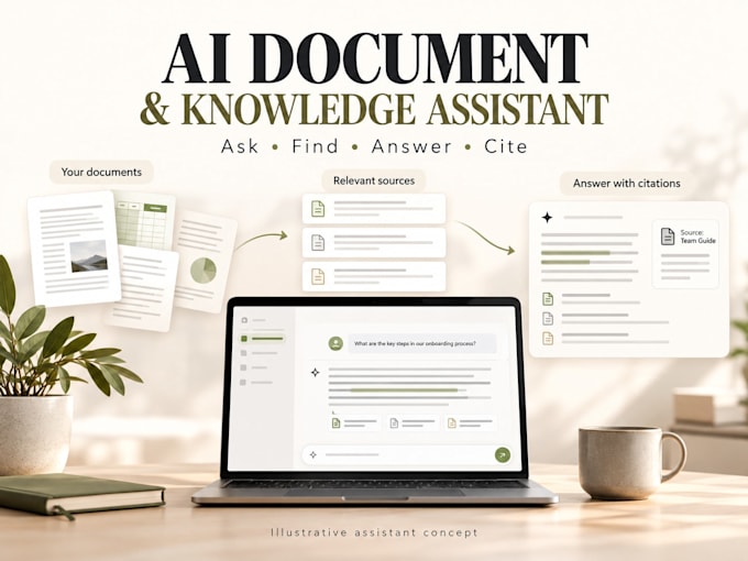 build an ai document and knowledge assistant with source citations