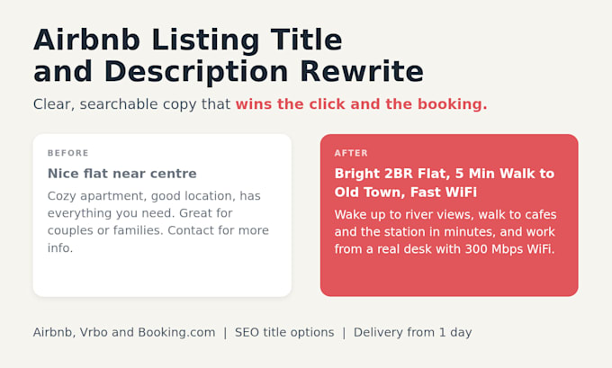 rewrite your airbnb listing description to get more bookings
