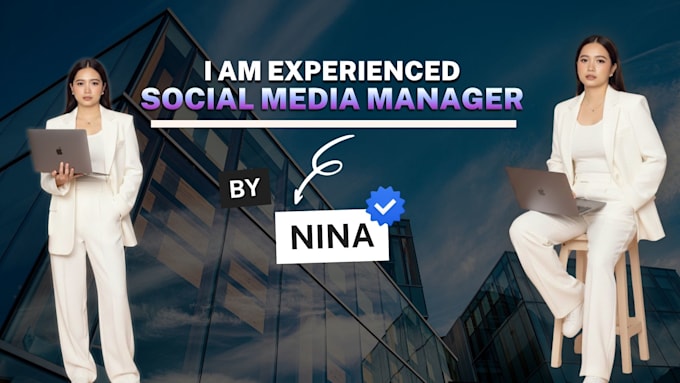 be your social media manager and virtual assistant