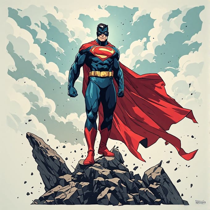 design superhero costumes and character concepts