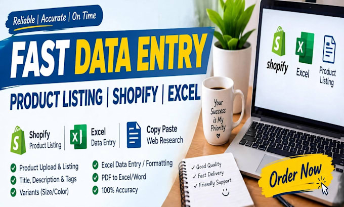 do product listing and product upload for daraz, shopify, amazon