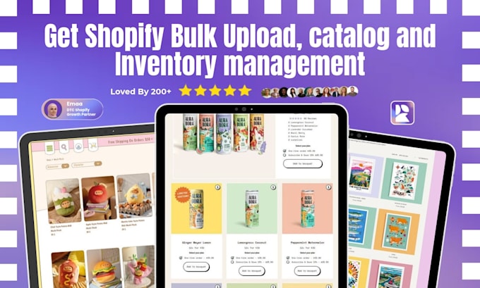 do shopify bulk product upload, catalog management and data entry