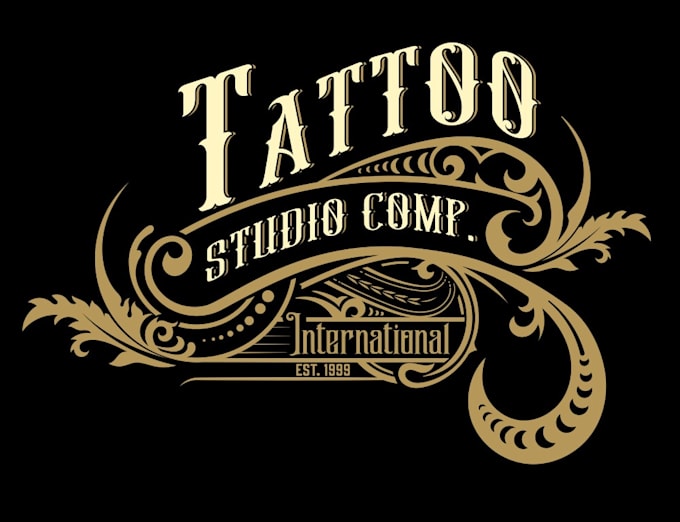 do fantastic high quality tattoo studio logo with express delivery