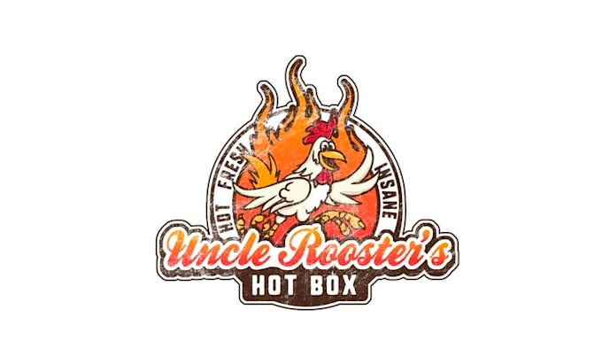 design mascot restaurant rooster business logo