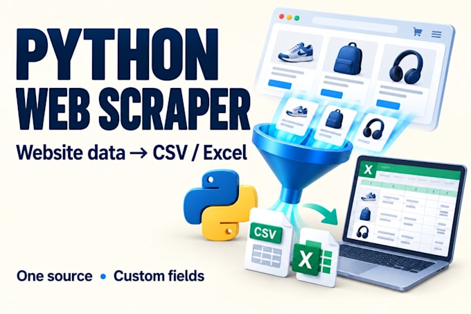 build a python scraper for supplier prices and stock to CSV or excel