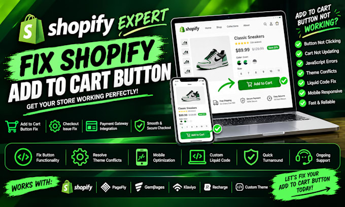 fix your shopify add to cart shopify cart shopify coding shopify bug shopify