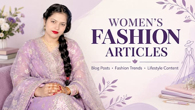 write engaging womens fashion articles and blog posts
