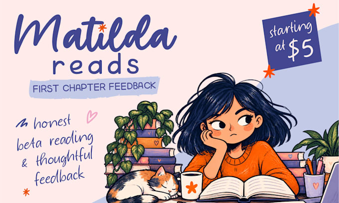beta read your first chapter and give honest feedback