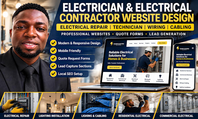 do electrician leads, electrical repair, technician, wiring cabling website