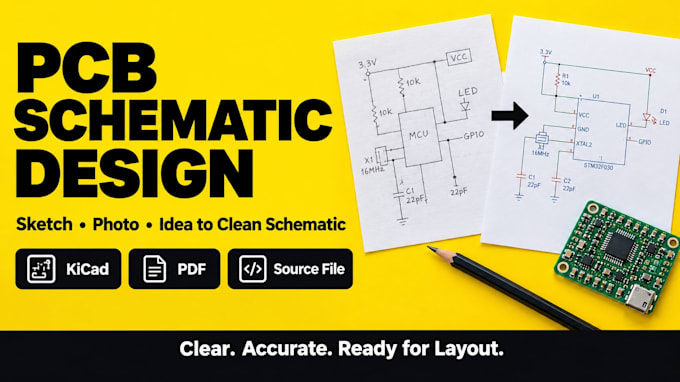 draw pcb printed circuit board schematic circuit diagram