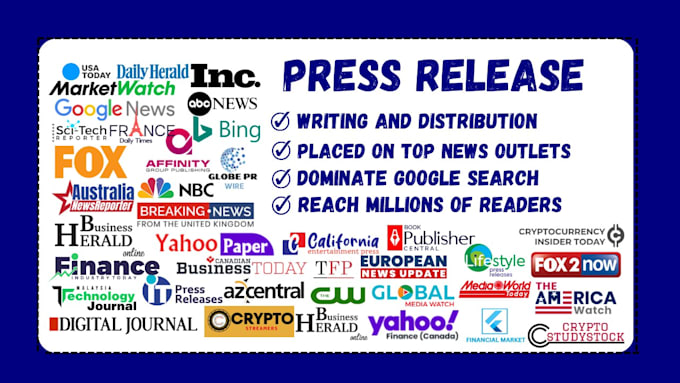 press release submit PR write press releases PR distribution publish PR