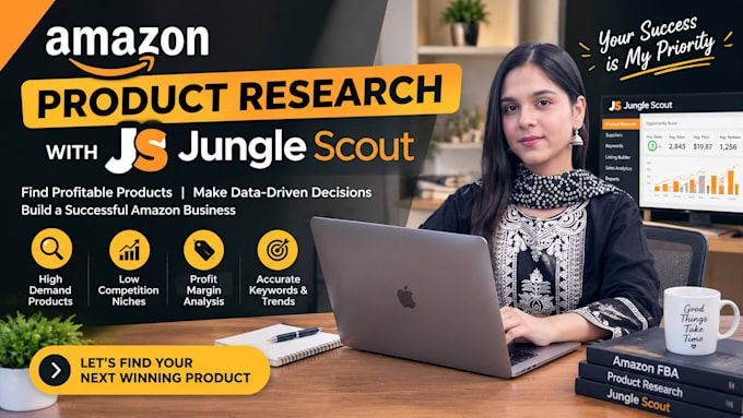 do amazon product research using jungle scout