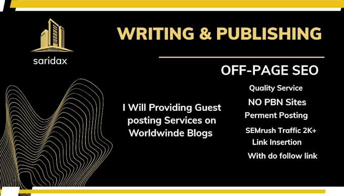 guest posting , blogger , outreach , link building