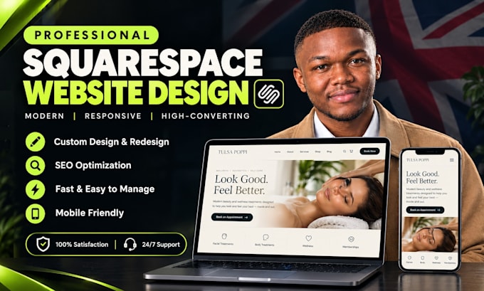 squarespace website design, squarespace website, squarespace website development