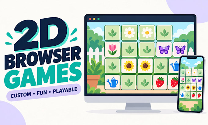 create a simple 2d HTML5 browser game