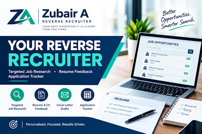 be your reverse recruiter for targeted job search support
