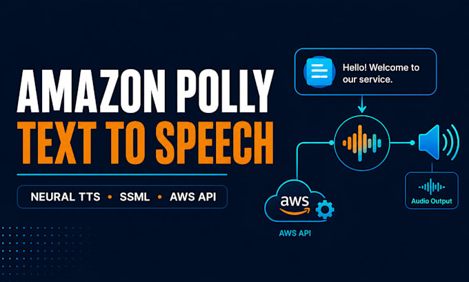 integrate amazon polly neural tts text to speech api ssml aws audio azure tts