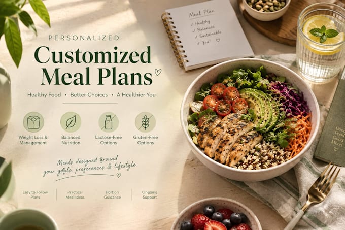 customize meal plans for weight management,dietary needs