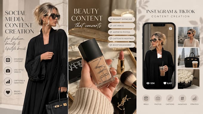 create instagram reels and social media content