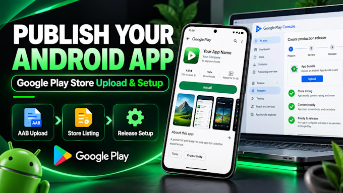 upload your android app or game to google play store