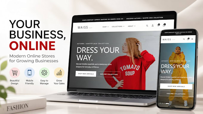 build an online store for your business