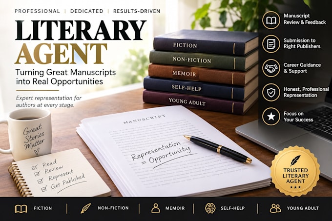 critique your manuscript and research literary agents